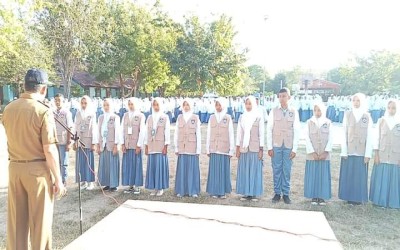 Pengukuhan Angkatan Pertama Pengurus ZERO WASTE SMA Negeri 4 Balikpapan Masa Bakti 2023/2024